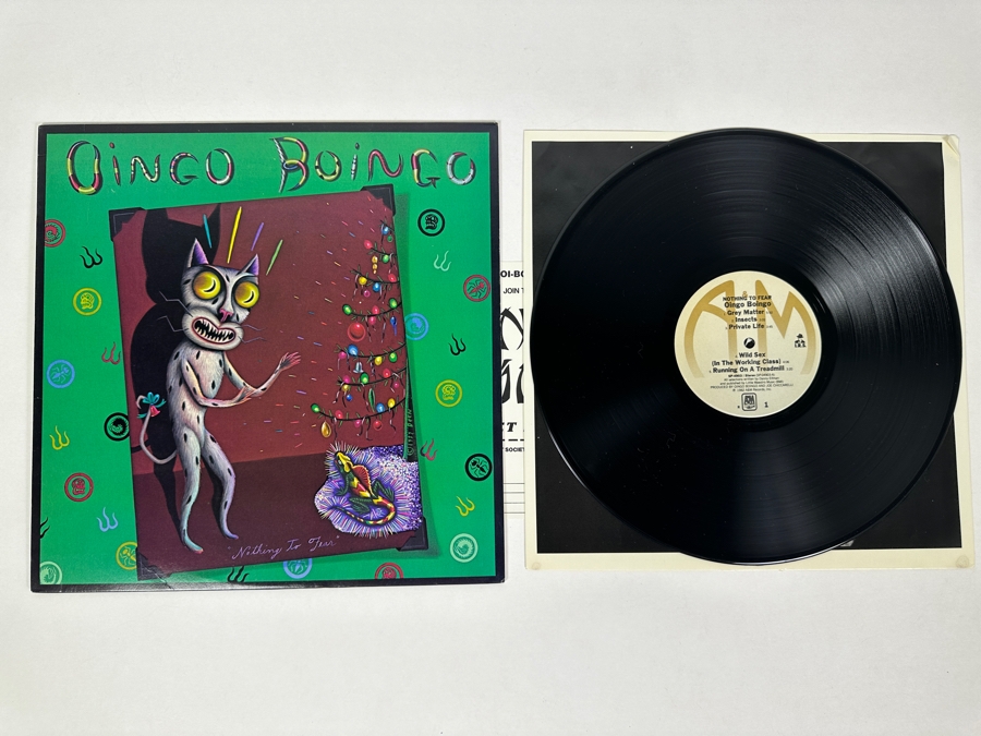 Oingo Boingo - Nothing To Fear SP-4903 A&M Records Vinyl Record 1982 [Photo 1]