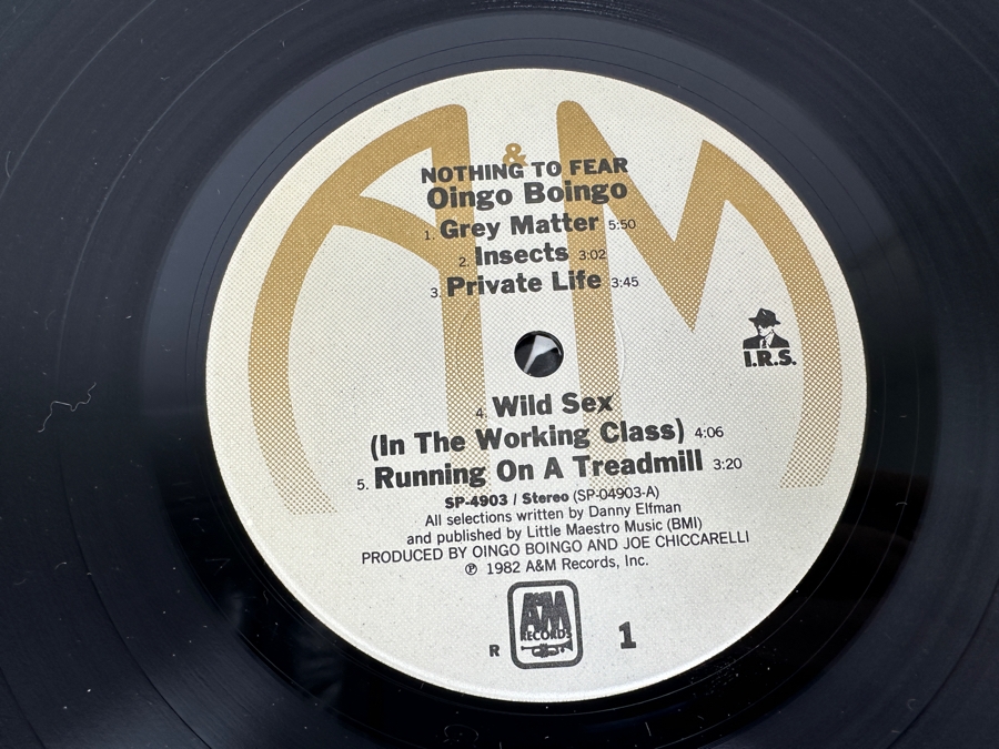 Oingo Boingo - Nothing To Fear SP-4903 A&M Records Vinyl Record 1982 [Photo 6]