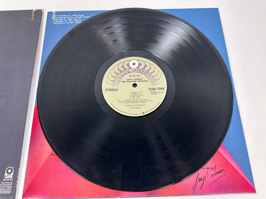 Gary Numan - The Pleasure Principle SD 38-120 ATCO Records Vinyl Record 1979 [Photo 7]