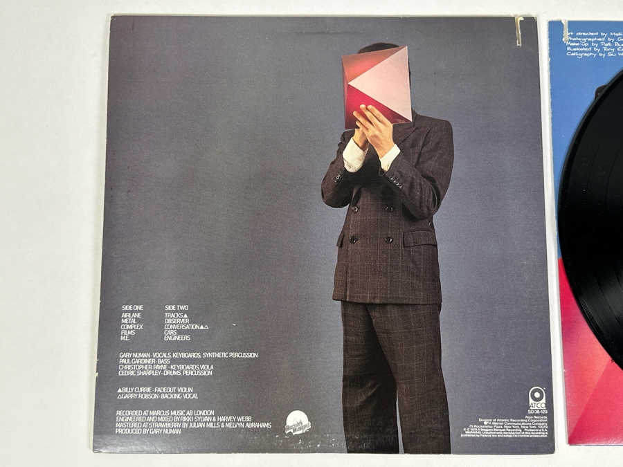 Gary Numan - The Pleasure Principle SD 38-120 ATCO Records Vinyl Record 1979 [Photo 3]