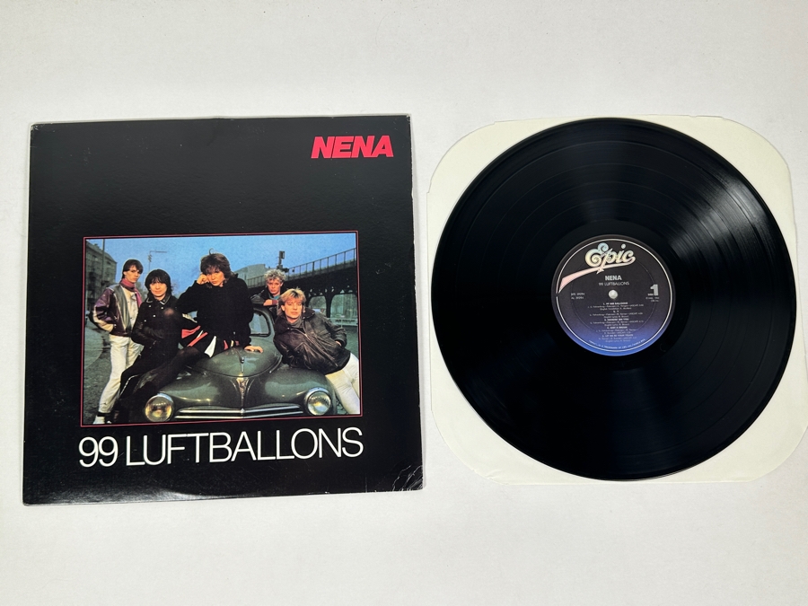 Nena - 99 Luftballons BFE 39294 Epic Records Vinyl Record 1984 Promo Copy