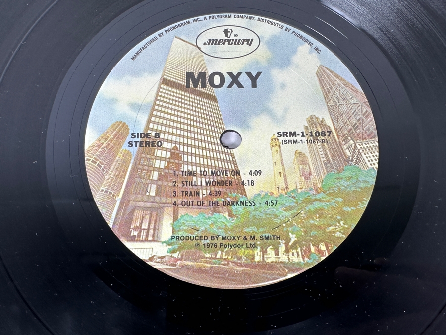 Moxy - Moxy SRM-1-1087 Mercury Records Vinyl Record 1976 [Photo 7]