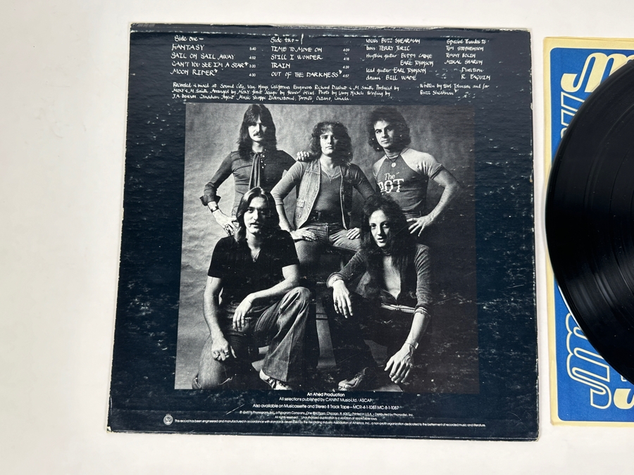 Moxy - Moxy SRM-1-1087 Mercury Records Vinyl Record 1976 [Photo 3]