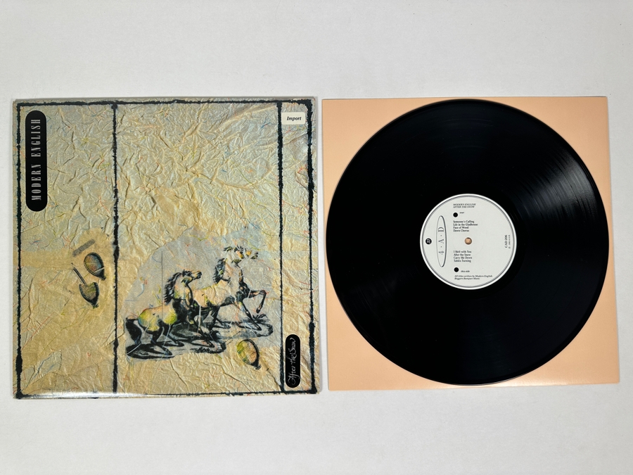 Modern English - After The Snow CAD206 4AD Vinyl Record 1982 UK Import