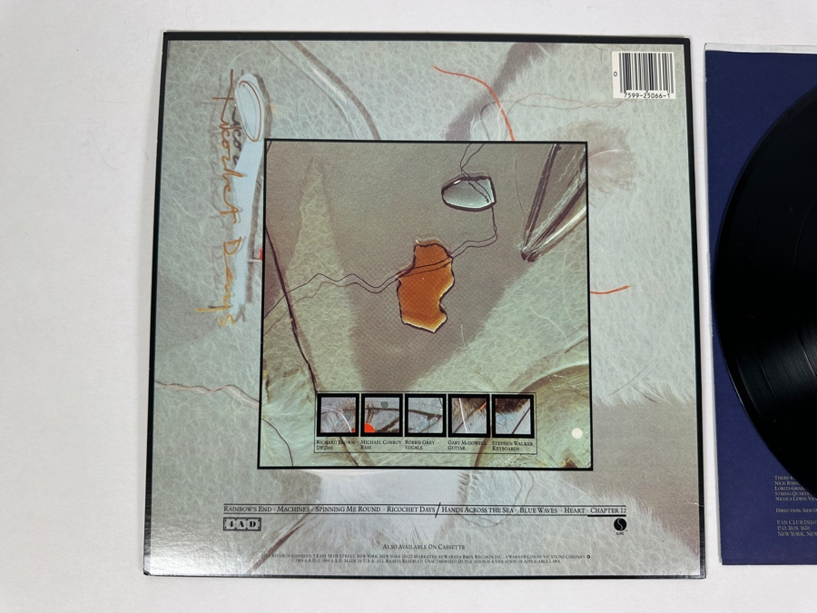 Modern English - Richochet Days 1-25066 Sire Records Vinyl Records 1984 Promo Record [Photo 4]