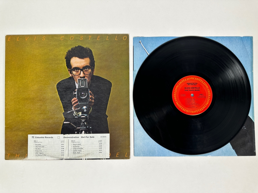 Elvis Costello - This Year's Model AL 35331 Columbia Vinyl Record 1978 Promo Copy