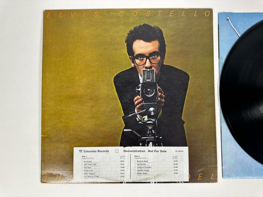 Elvis Costello - This Year's Model AL 35331 Columbia Vinyl Record 1978 Promo Copy [Photo 2]