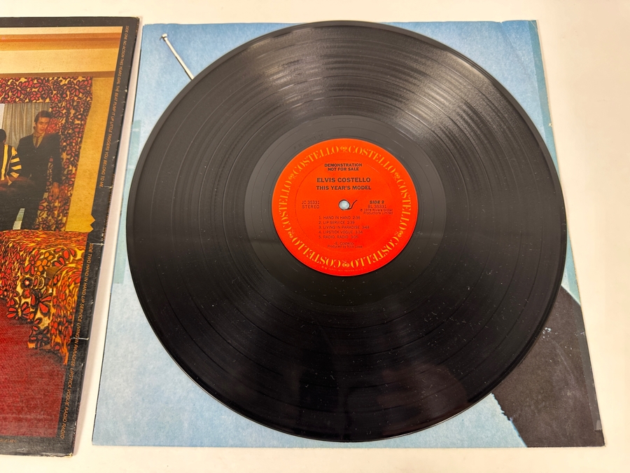 Elvis Costello - This Year's Model AL 35331 Columbia Vinyl Record 1978 Promo Copy [Photo 8]