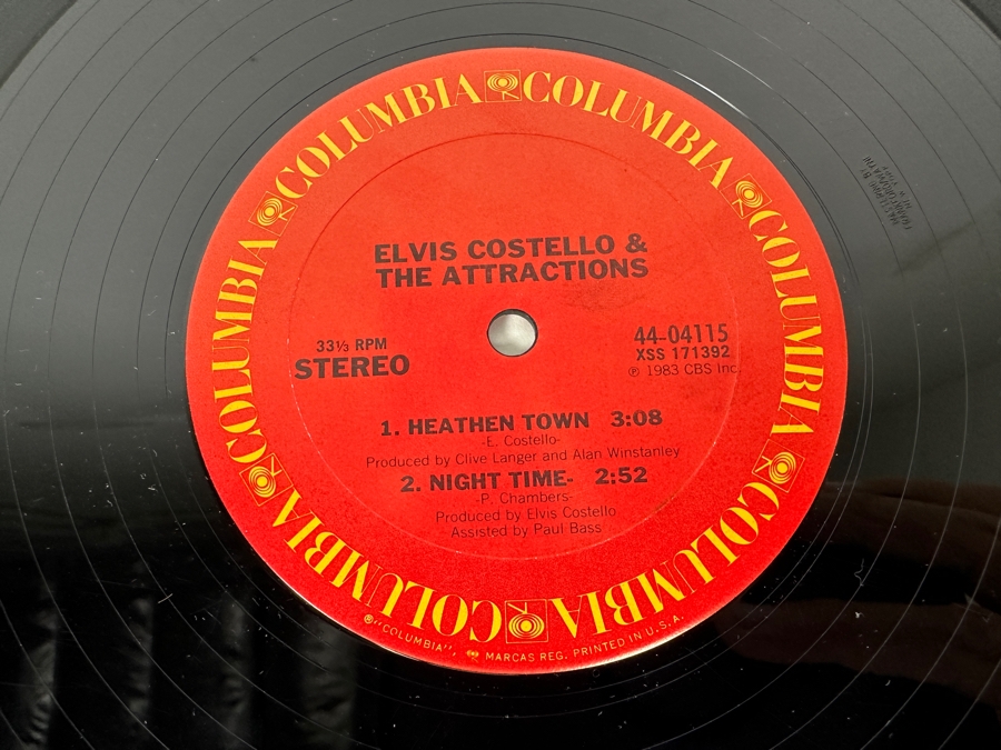 Elvis Costello & The Attractions - Everyday I Write The Book 44-04115 Columbia 12' Vinyl Record 1983 [Photo 7]