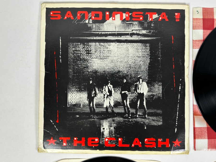 The Clash - Sandinista! E3X 37037 Epics Records 3 X Vinyl Record 1980 Promo Copy [Photo 2]