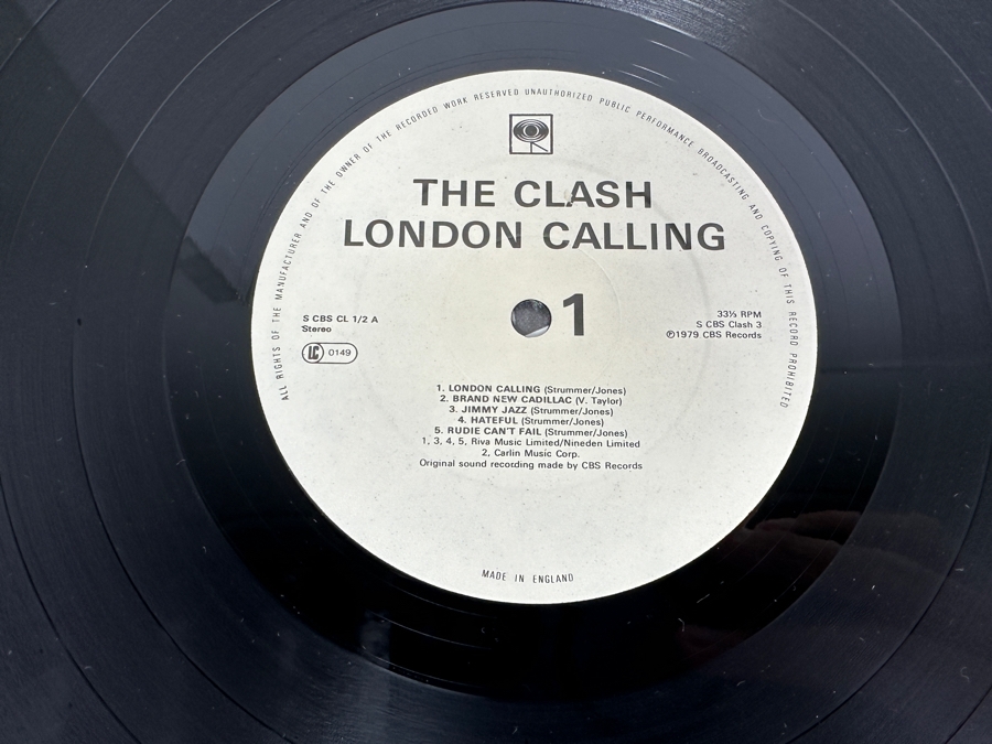 The Clash - London Calling S CBS CL 1/2 A CBS Records 2 X Vinyl Record 1979 UK Import Promo Copy [Photo 8]