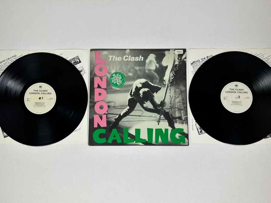 The Clash - London Calling S CBS CL 1/2 A CBS Records 2 X Vinyl Record 1979 UK Import Promo Copy [Photo 2]