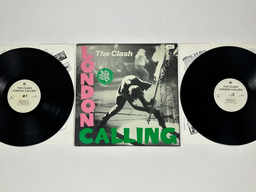 The Clash - London Calling S CBS CL 1/2 A CBS Records 2 X Vinyl Record 1979  UK Import Promo Copy