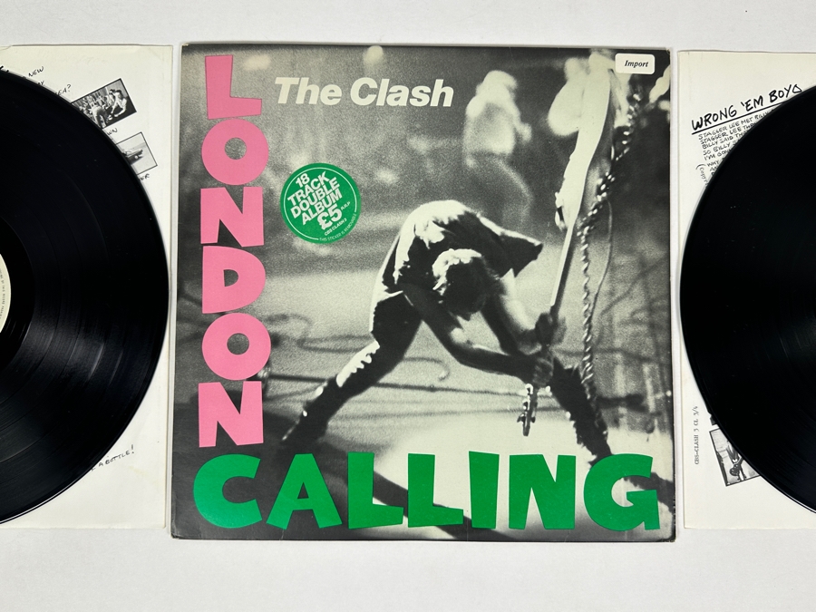 The Clash - London Calling S CBS CL 1/2 A CBS Records 2 X Vinyl Record 1979 UK Import Promo Copy [Photo 3]