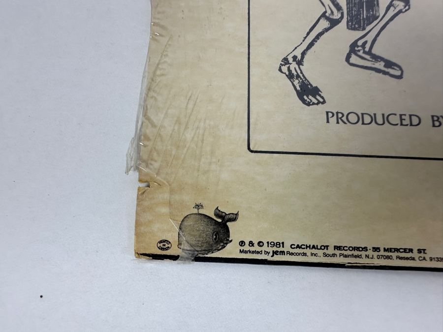 Comateens - Ghosts BIG 4 Cachalot Records Vinyl Record 1981 Sealed Copy [Photo 3]