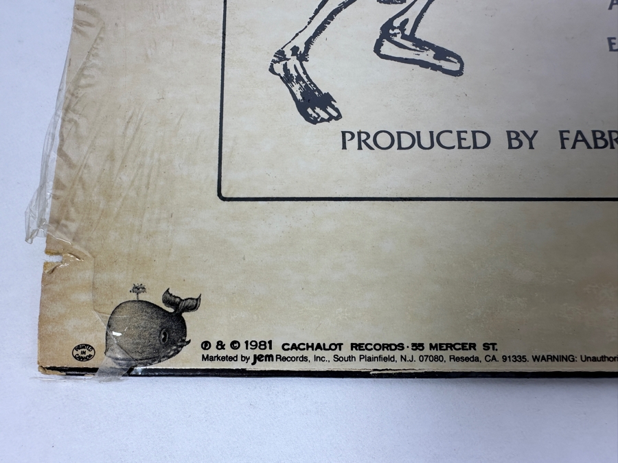 Comateens - Ghosts BIG 4 Cachalot Records Vinyl Record 1981 Sealed Copy [Photo 4]