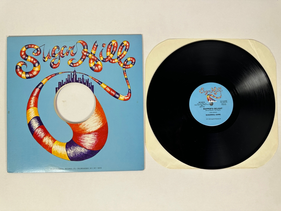 Sugarhill Gang - Rapper's Delight SH-542-A Sugar Hill Records Vinyl Record 1979 [Photo 1]