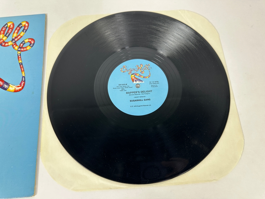 Sugarhill Gang - Rapper's Delight SH-542-A Sugar Hill Records Vinyl Record 1979 [Photo 5]