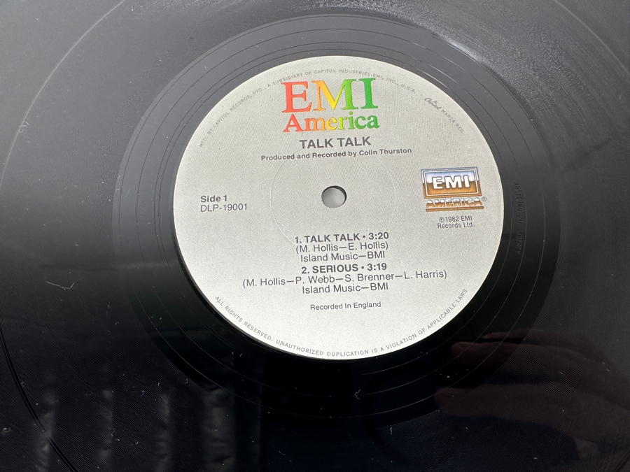 Talk Talk - Talk Talk DLP-19001 EMI America Vinyl Record Mini-Album 1982 [Photo 5]