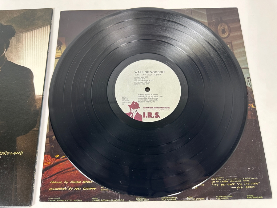 Wall Of Voodoo - Call Of The West SP-70026 I.R.S. Records Vinyl Record 1982 [Photo 6]
