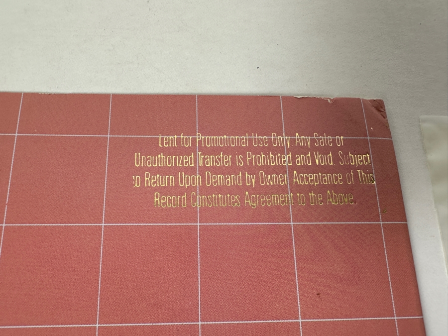 Wang Chung - Dance Hall Days (Remix) 0-20194 Geffen Records 12' Vinyl Record 1984 Promo Copy [Photo 3]