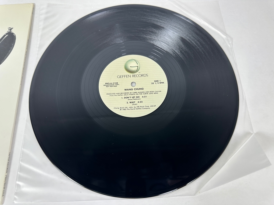 Wang Chung - Selections From Points On The Curve PRO-A-2108 Geffen Records 12' Vinyl Record 1983 Promo Copy [Photo 5]