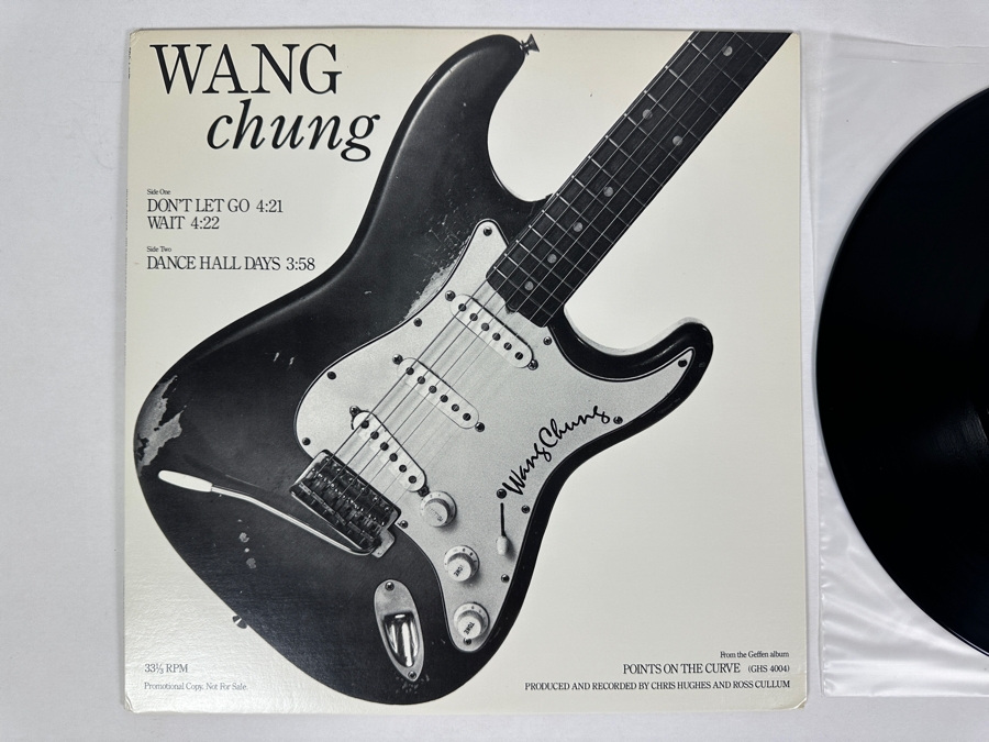 Wang Chung - Selections From Points On The Curve PRO-A-2108 Geffen Records 12' Vinyl Record 1983 Promo Copy [Photo 2]