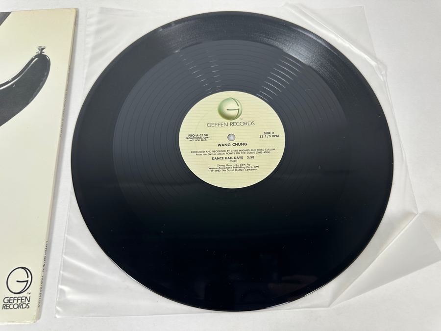 Wang Chung - Selections From Points On The Curve PRO-A-2108 Geffen Records 12' Vinyl Record 1983 Promo Copy [Photo 7]