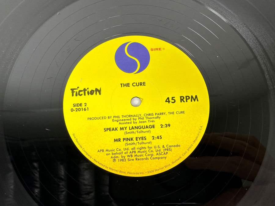 The Cure - The Love Cats 0-20161 Sire Records 45 RPM Vinyl Record Maxi-Single 1983 Promo Copy [Photo 8]