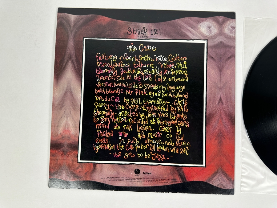 The Cure - The Love Cats 0-20161 Sire Records 45 RPM Vinyl Record Maxi-Single 1983 Promo Copy [Photo 4]