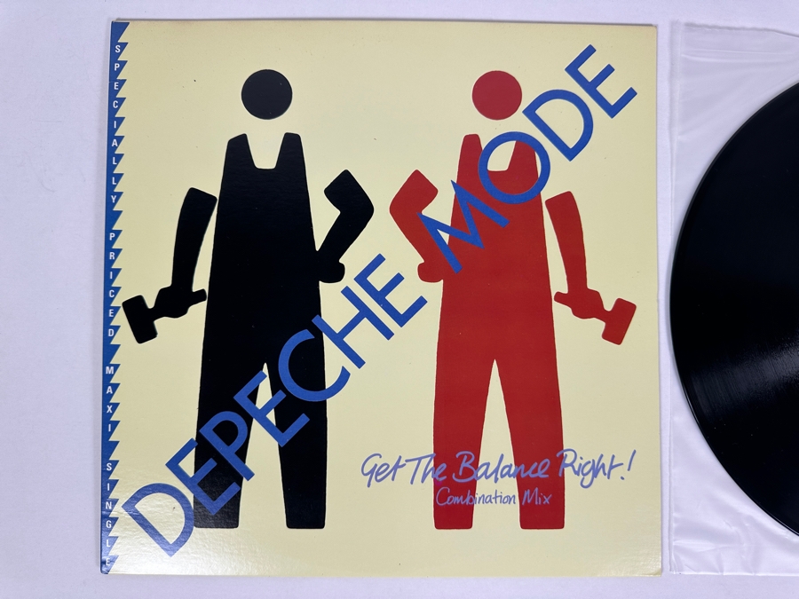 Depeche Mode - Get The Balance Right! 0-29704 Sire Records 45 RPM Vinyl Record Maxi-Single 1983 [Photo 2]
