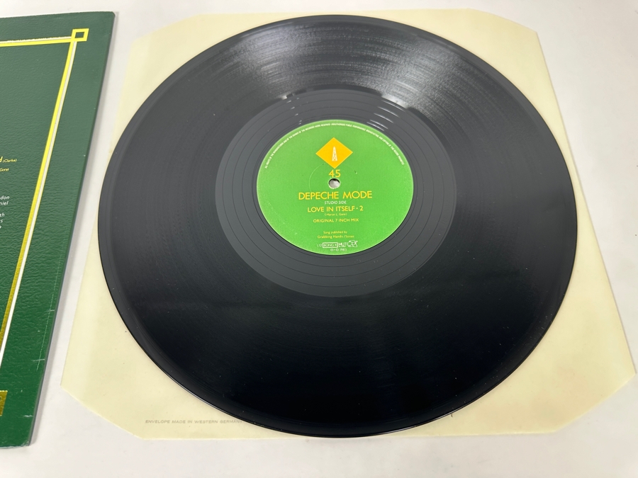 Limited Edition Depeche Mode - Love In Itself - 2 - And Live Tracks Bong 4 Mute Records Vinyl Record 1983 Numbered F / 699 [Photo 7]
