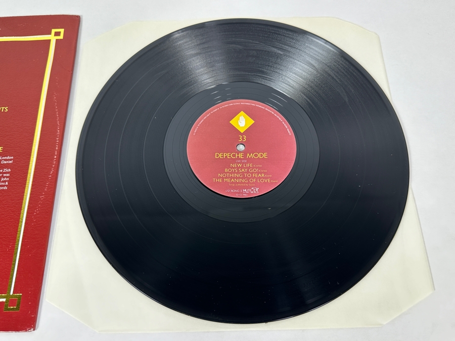 Limited Edition Depeche Mode - Everything Counts And Live Tracks Bong 3 Mute Records Vinyl Record 1983 Numbered E / 1842 [Photo 9]