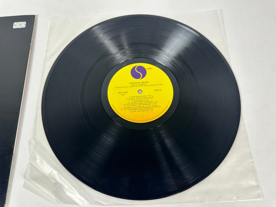 Depeche Mode - Speak & Spell SRK 3642 Sire Records Vinyl Record 1981 [Photo 6]