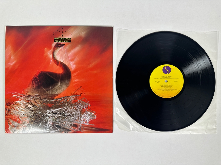Depeche Mode - Speak & Spell SRK 3642 Sire Records Vinyl Record 1981 [Photo 1]