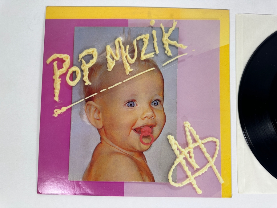 M - Pop Muzik DSRE 8887 Sire Records Vinyl Record 1979 [Photo 2]