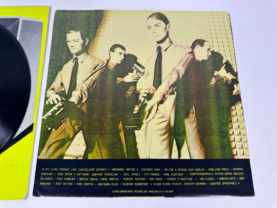 Kraftwerk - Computer World HS 3549 Warner Bros Records Vinyl Record 1981 Promo Copy [Photo 8]