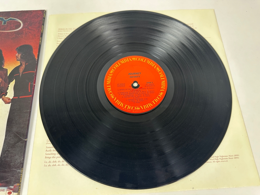 Journey - Infinity JC 34912 Columbia Records Vinyl Record 1978 [Photo 8]