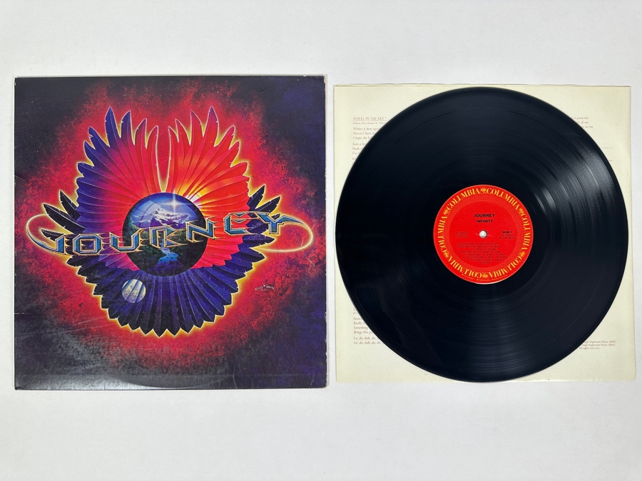 Journey - Infinity JC 34912 Columbia Records Vinyl Record 1978