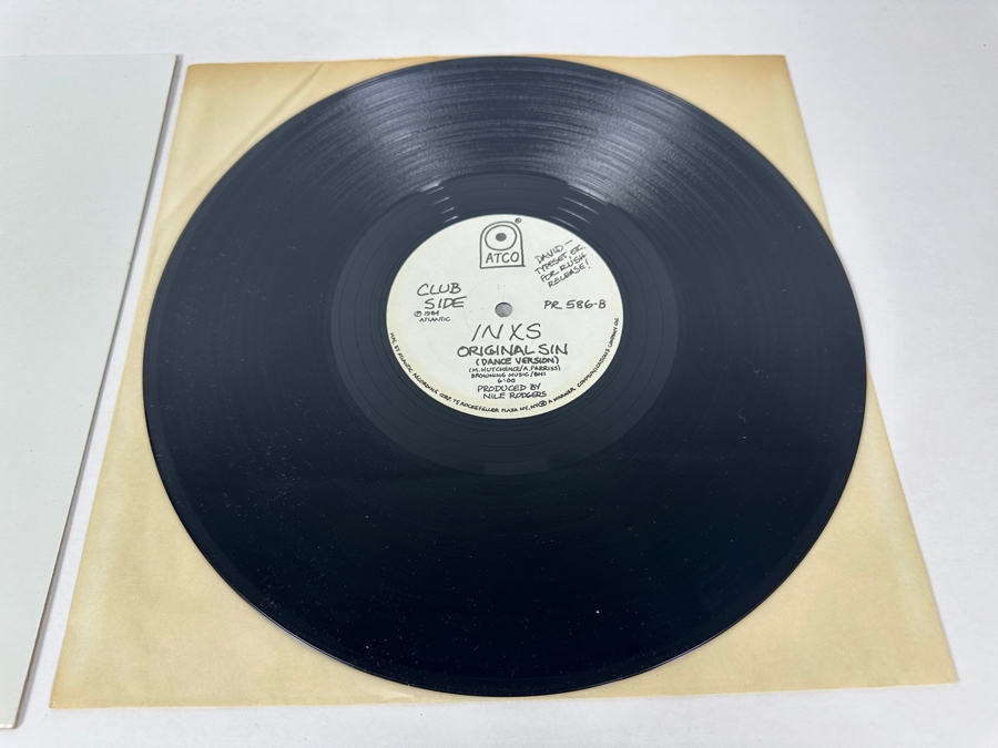 INXS - Original Sin PR 586-A ATCO Records 12' Vinyl Record 1984 Promo Copy [Photo 4]