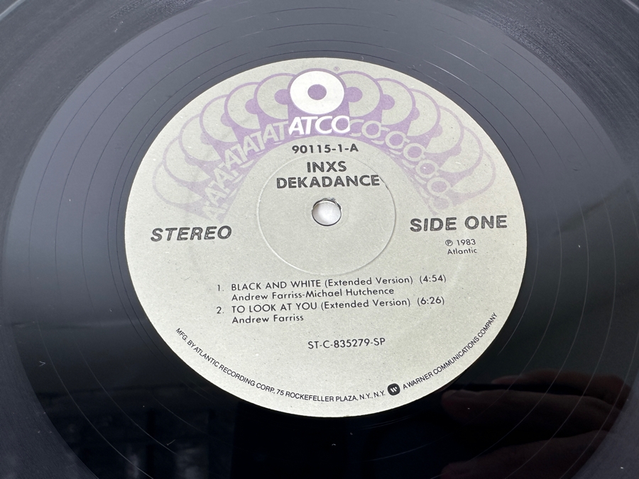 INXS - Dekadance 90115-1-A ATCO Records 12' Vinyl Record 1983 Promo Copy Specialty Pressing [Photo 7]