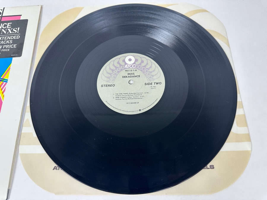 INXS - Dekadance 90115-1-A ATCO Records 12' Vinyl Record 1983 Promo Copy Specialty Pressing [Photo 8]