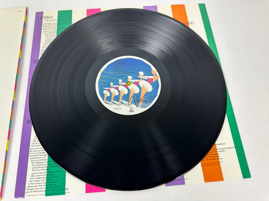 Go Go's - Vacation 0-70031-A I.R.S. Records Vinyl Record 1982 [Photo 4]