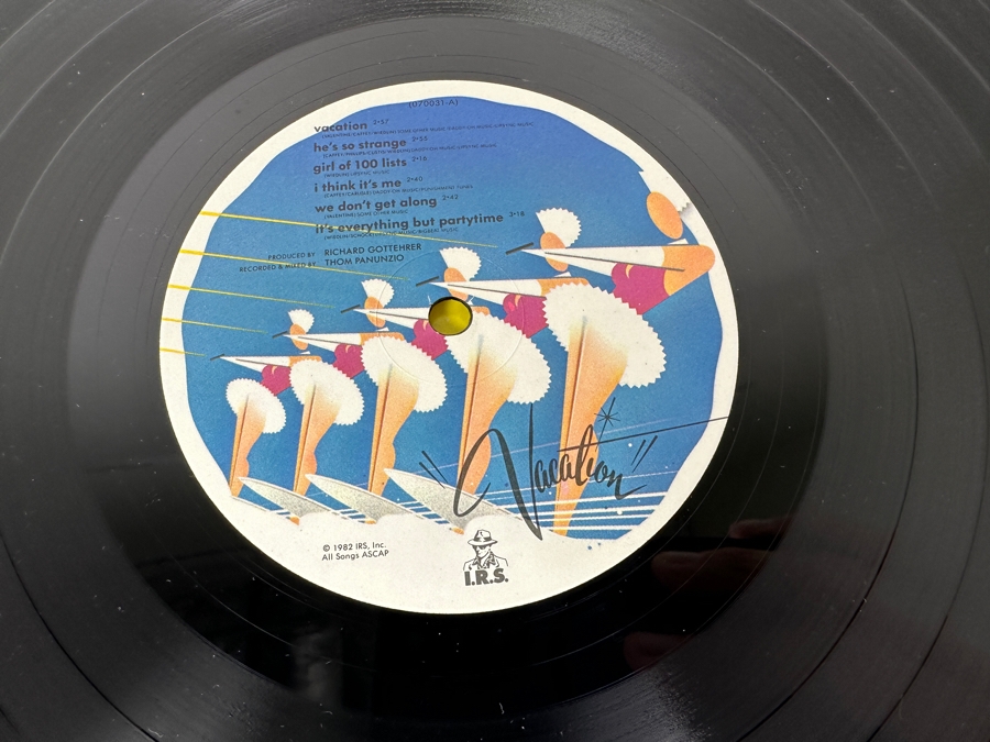 Go Go's - Vacation 0-70031-A I.R.S. Records Vinyl Record 1982 [Photo 5]