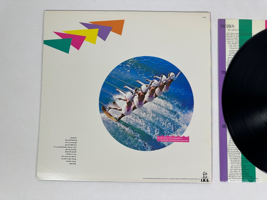 Go Go's - Vacation 0-70031-A I.R.S. Records Vinyl Record 1982 [Photo 3]