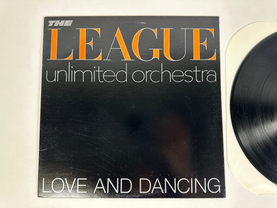 The League Unlimited Orchestra - Love And Dancing SP-3209 A&M Records Vinyl Record 1982 [Photo 2]
