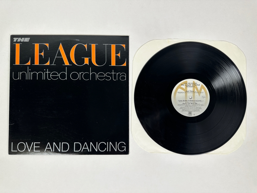 The League Unlimited Orchestra - Love And Dancing SP-3209 A&M Records Vinyl Record 1982 [Photo 1]