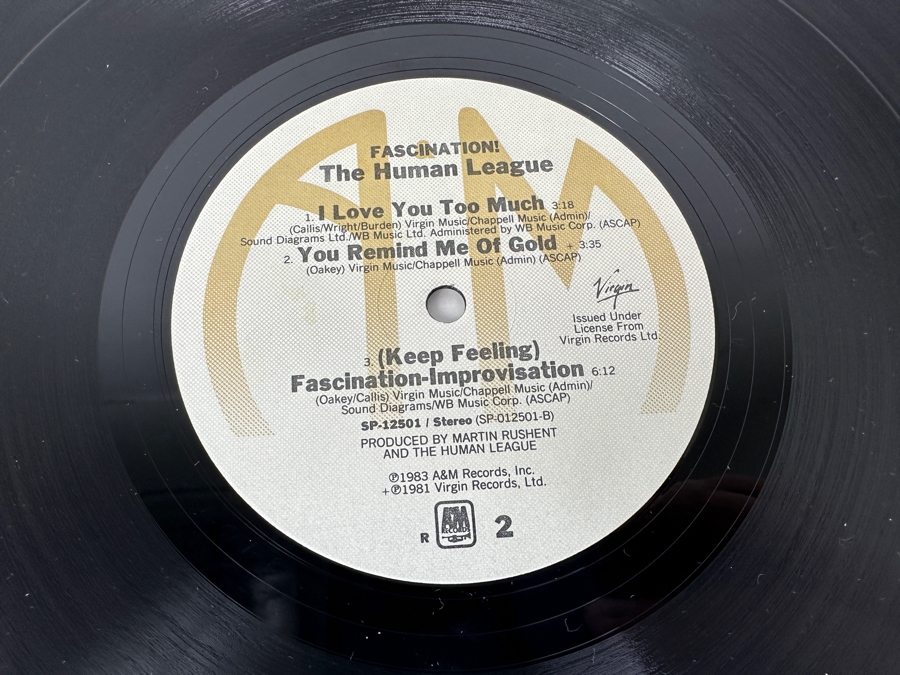 The Human League - Fascination! SP-12501 A&M Records Vinyl Record 1983 [Photo 7]