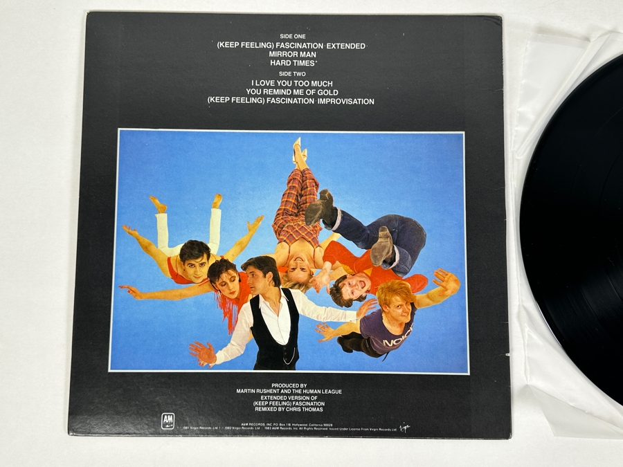 The Human League - Fascination! SP-12501 A&M Records Vinyl Record 1983 [Photo 3]