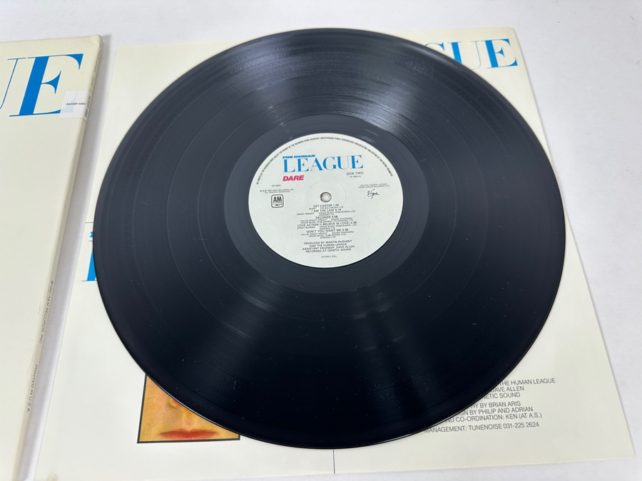 The Human League - Dare SP-4892-A A&M Records Vinyl Record 1981 [Photo 8]